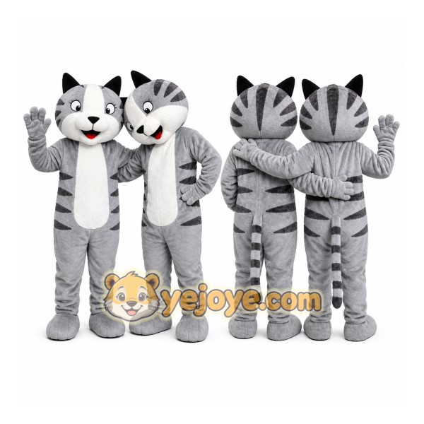 Cat Mascot Costume for Adults Custom Logo Party Character Suit