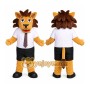 Lion Mascot Costume for Adults Custom Logo Party Character Suit
