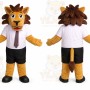 Lion Mascot Costume for Adults Custom Logo Party Character Suit