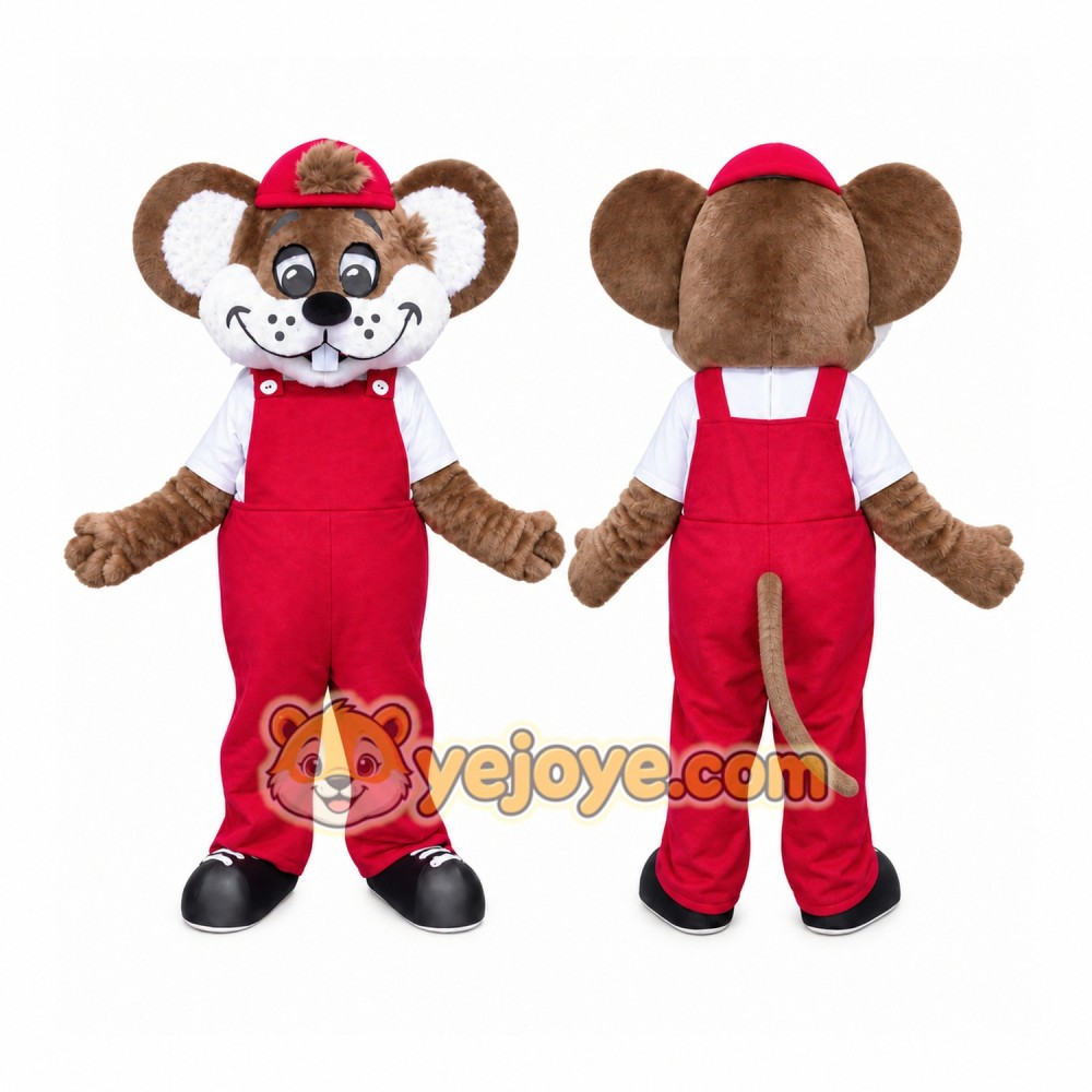 Mouse Mascot Costume for Adults Custom Logo Party Character Suit Mouse Mascot Costume for Adults Custom Logo Party Character Suit