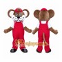 Mouse Mascot Costume for Adults Custom Logo Party Character Suit