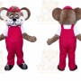 Mouse Mascot Costume for Adults Custom Logo Party Character Suit