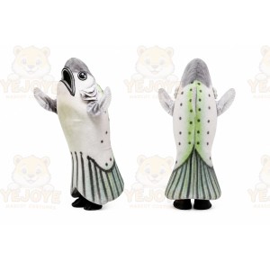 Fish Mascot Costume for Adults Custom Logo Party Character Suit