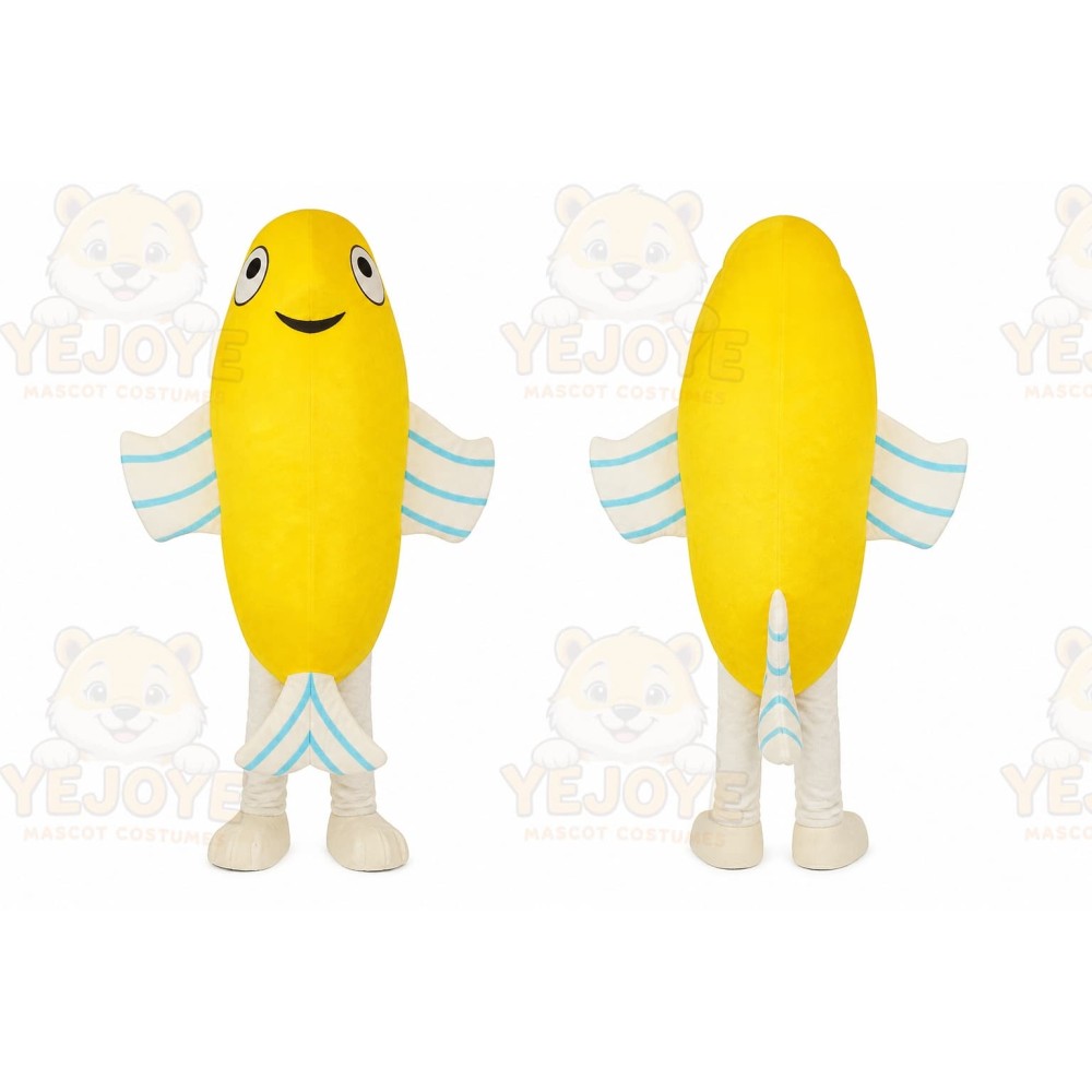 Fish Mascot Costume for Adults Custom Logo Party Character Suit