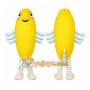 Fish Mascot Costume for Adults Custom Logo Party Character Suit