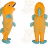 Fish Mascot Costume for Adults Custom Logo Party Character Suit