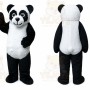Panda Mascot Costume for Adults Custom Logo Party Character Suit