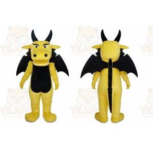 Devil Mascot Costume for Adults Custom Logo Party Character Suit