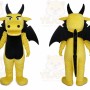 Devil Mascot Costume for Adults Custom Logo Party Character Suit