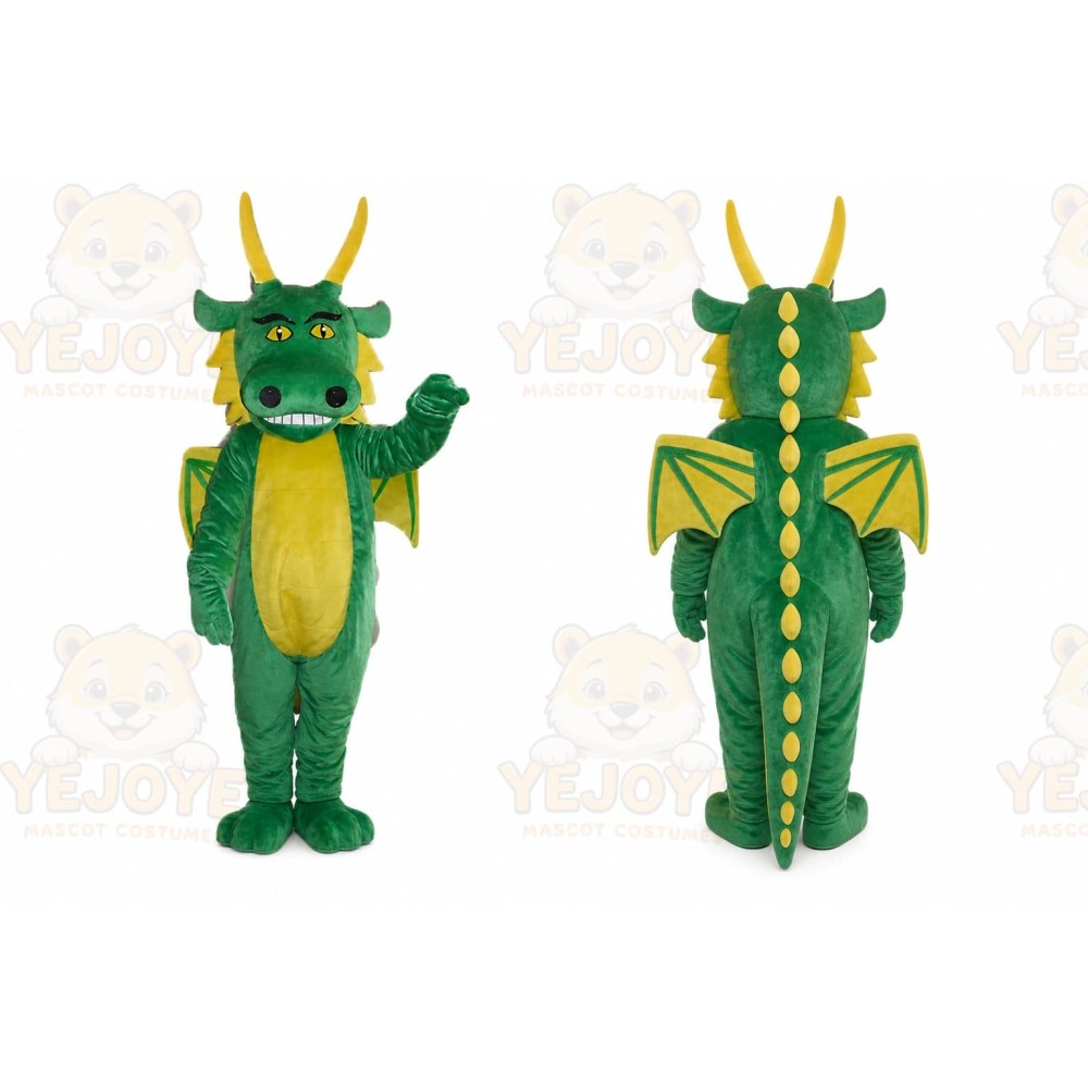 Dragon Mascot Costume for Adults Custom Logo Party Character Suit