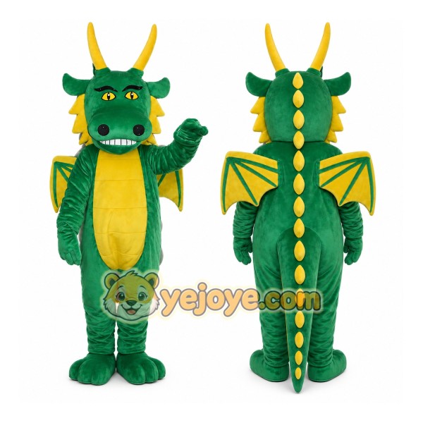 Dragon Mascot Costume for Adults Custom Logo Party Character Suit