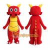Dragon Mascot Costume for Adults Custom Logo Party Character Suit