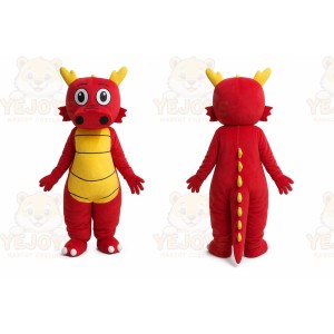 Dragon Mascot Costume for Adults Custom Logo Party Character Suit