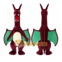 Dragon Mascot Costume for Adults Custom Logo Party Character Suit