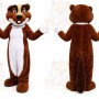 Bear Mascot Costume for Adults Custom Logo Party Character Suit