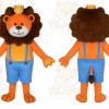 Lion Mascot Costume for Adults Custom Logo Party Character Suit