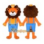 Lion Mascot Costume for Adults Custom Logo Party Character Suit
