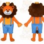 Lion Mascot Costume for Adults Custom Logo Party Character Suit