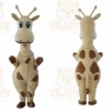 Giraffe Mascot Costume for Adults Custom Logo Party Character Suit