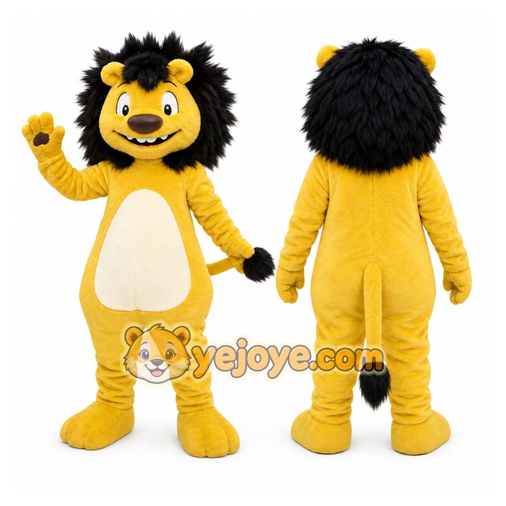 Lion Mascot Costume for Adults Custom Logo Party Character Suit