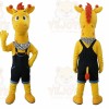 Giraffe Mascot Costume for Adults Custom Logo Party Character Suit