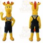 Giraffe Mascot Costume for Adults Custom Logo Party Character Suit
