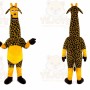Giraffe Mascot Costume for Adults Custom Logo Party Character Suit