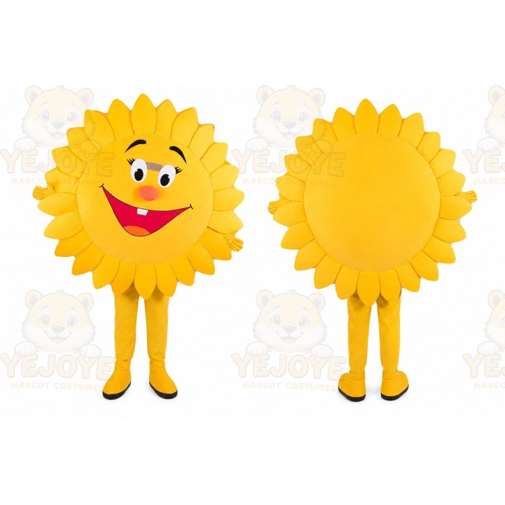 Sun Mascot Costume for Adults Custom Logo Party Character Suit