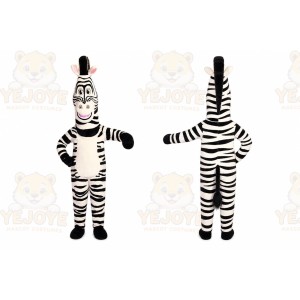 Zebra Mascot Costume for Adults Custom Logo Party Character Suit