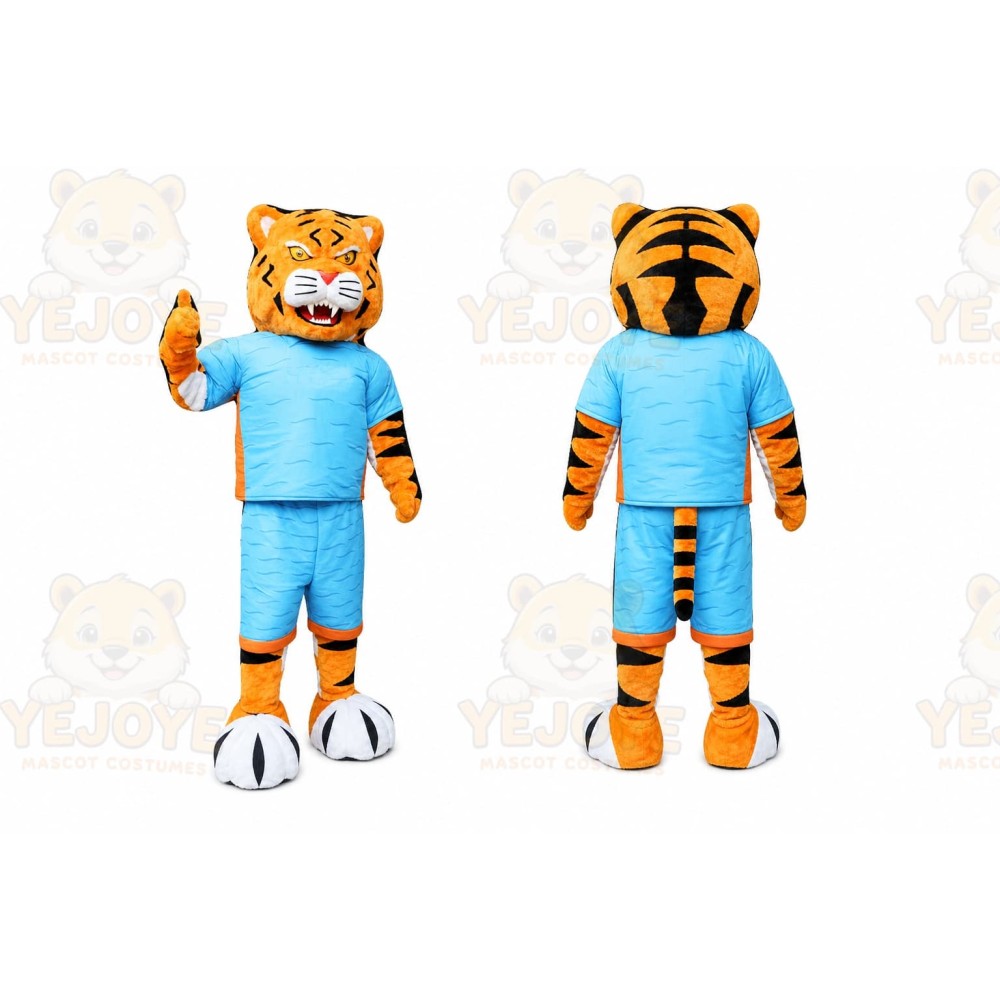 Tiger Mascot Costume for Adults Custom Logo Party Character Suit