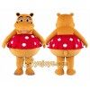 Hippo Mascot Costume for Adults Custom Logo Party Character Suit