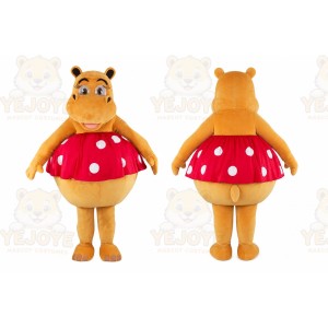 Hippo Mascot Costume for Adults Custom Logo Party Character Suit