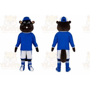 Beaver Mascot Costume for Adults Custom Logo Party Character Suit