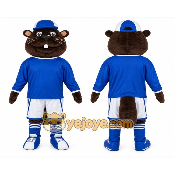 Beaver Mascot Costume for Adults Custom Logo Party Character Suit