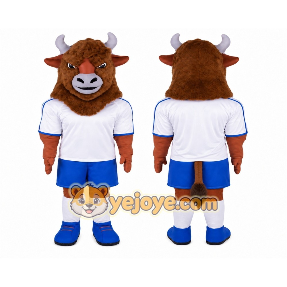 Bull Mascot Costume for Adults Custom Logo Party Character Suit Bull Mascot Costume for Adults Custom Logo Party Character Suit