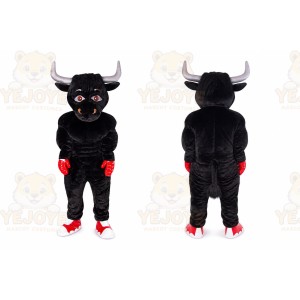 Bull Mascot Costume for Adults Custom Logo Party Character Suit