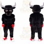 Bull Mascot Costume for Adults Custom Logo Party Character Suit