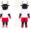 Bull Mascot Costume for Adults Custom Logo Party Character Suit