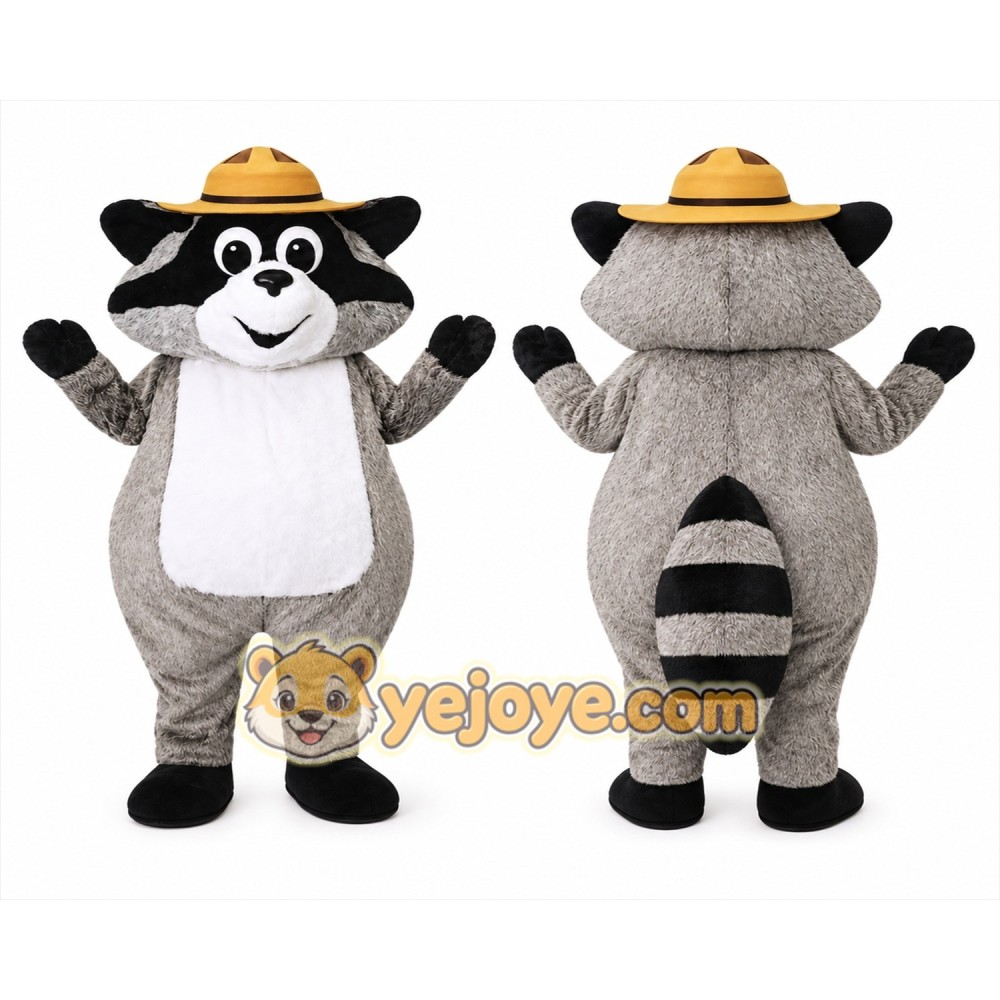 Raccoon Mascot Costume for Adults Custom Logo Party Character Suit Raccoon Mascot Costume for Adults Custom Logo Party Character Suit