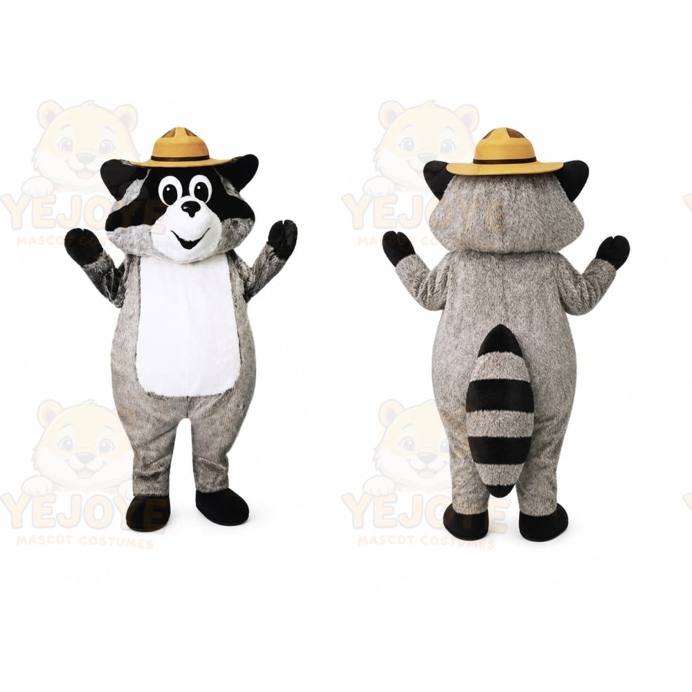 Raccoon Mascot Costume for Adults Custom Logo Party Character Suit