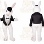 Rabbit Mascot Costume for Adults Custom Logo Party Character Suit