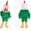 Chicken Mascot Costume for Adults Custom Logo Party Character Suit