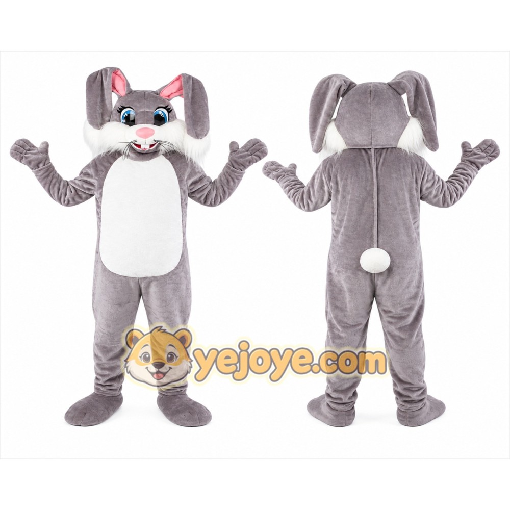 Rabbit Mascot Costume for Adults Custom Logo Party Character Suit Rabbit Mascot Costume for Adults Custom Logo Party Character Suit