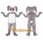 Rabbit Mascot Costume for Adults Custom Logo Party Character Suit