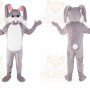 Rabbit Mascot Costume for Adults Custom Logo Party Character Suit