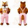 Bear Mascot Costume for Adults Custom Logo Party Character Suit