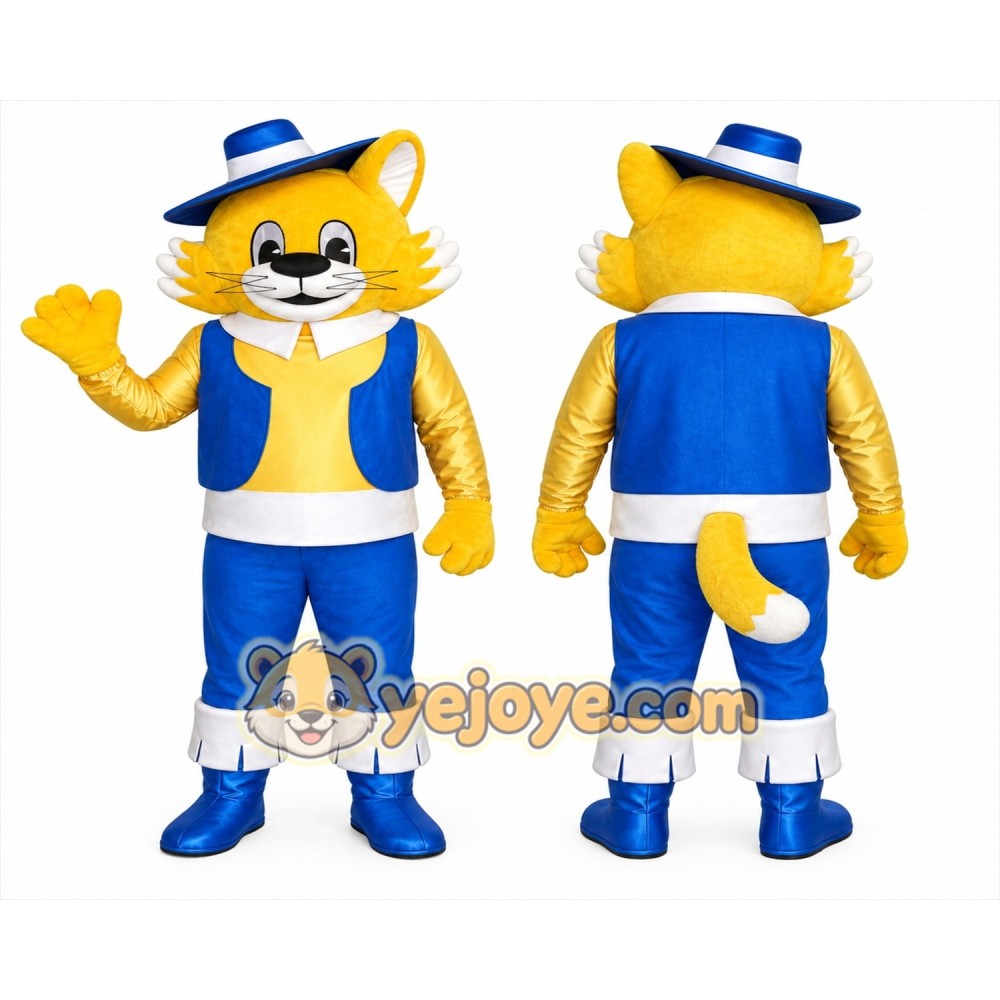 Cat Mascot Costume for Adults Custom Logo Party Character Suit