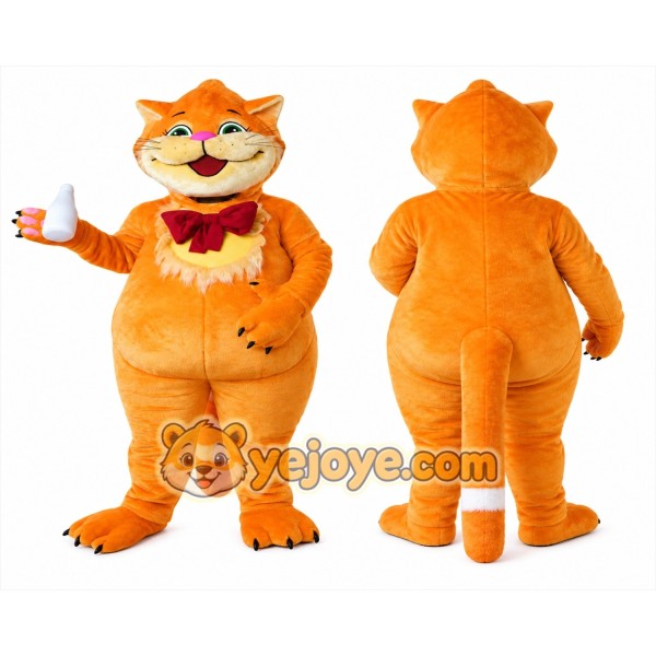 Cat Mascot Costume for Adults Custom Logo Party Character Suit