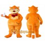 Cat Mascot Costume for Adults Custom Logo Party Character Suit