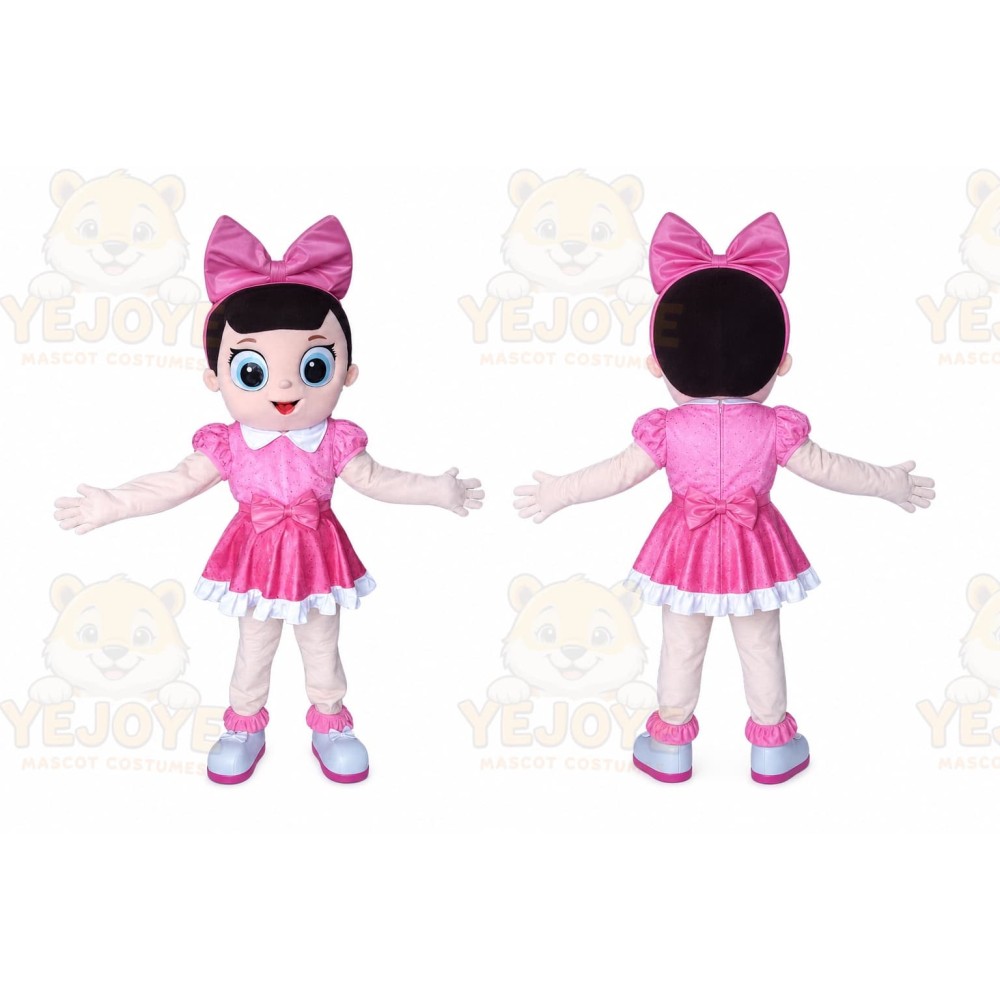 doll character Mascot Costume for Adults Custom Logo Party Character Suit